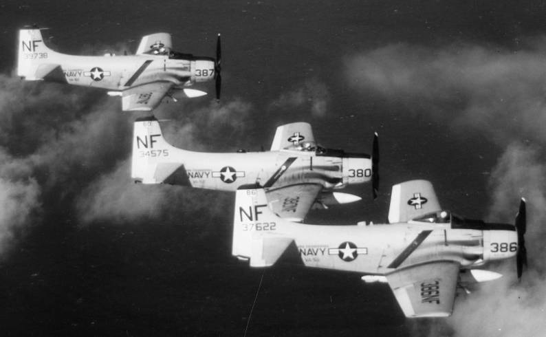 A-1-H-Skyraider-VA-52-in-1964